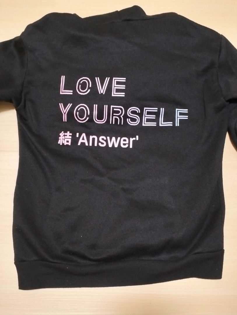 Love yourself answer hoodie hot sale