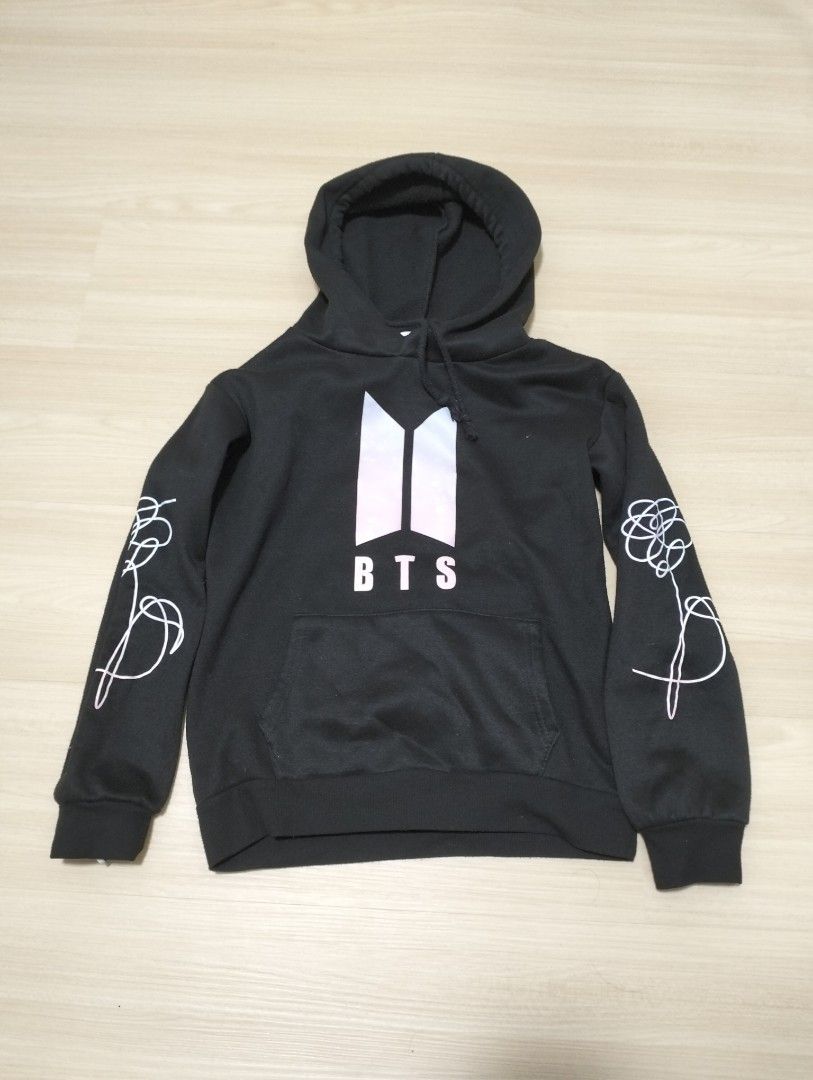 Bts love yourself black online hoodie