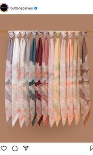 Button scarves BS arabian series pearl