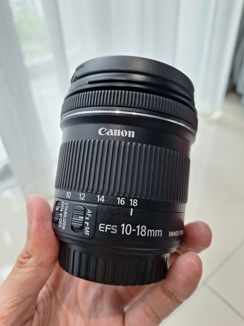 CANON EFS 10-18mm 4.5-5.6 IS STM 特価ブランド - レンズ(ズーム)