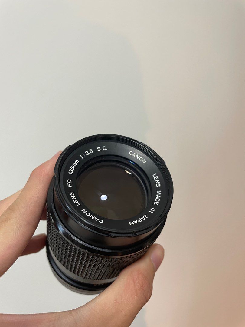 Objectif Canon FD 135mm F/3.5 – Monture Canon FD, Focale Fixe Occasion