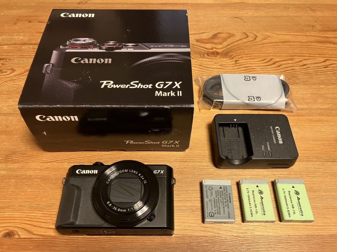 Canon PowerShot G7X Mark2 Mark II 元箱付-