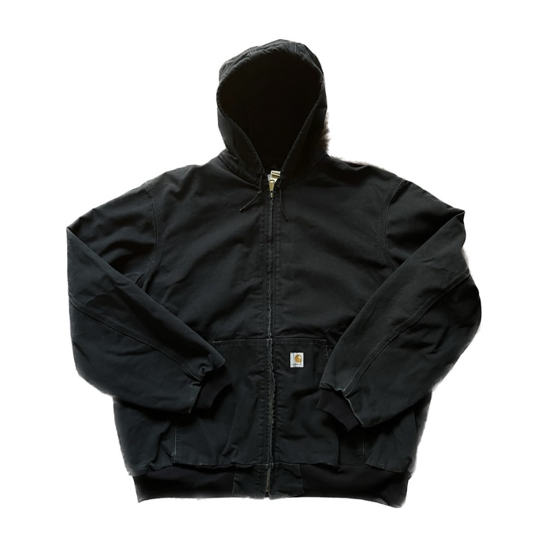 Carhartt J131 Black Jacket, Men's Fashion, Coats, Jackets and Outerwear ...