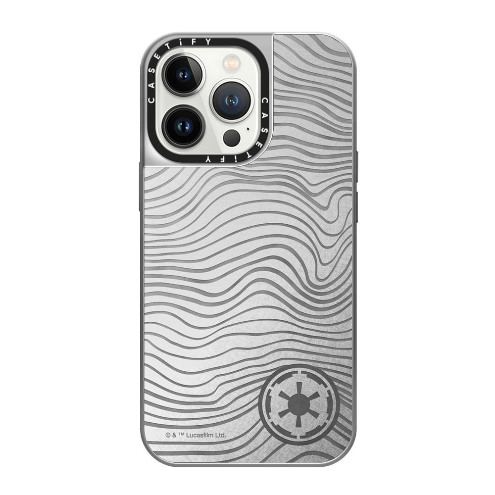 Casetify Beskar Ingot Limited Edition Case iPhone 14 Pro Max Silver