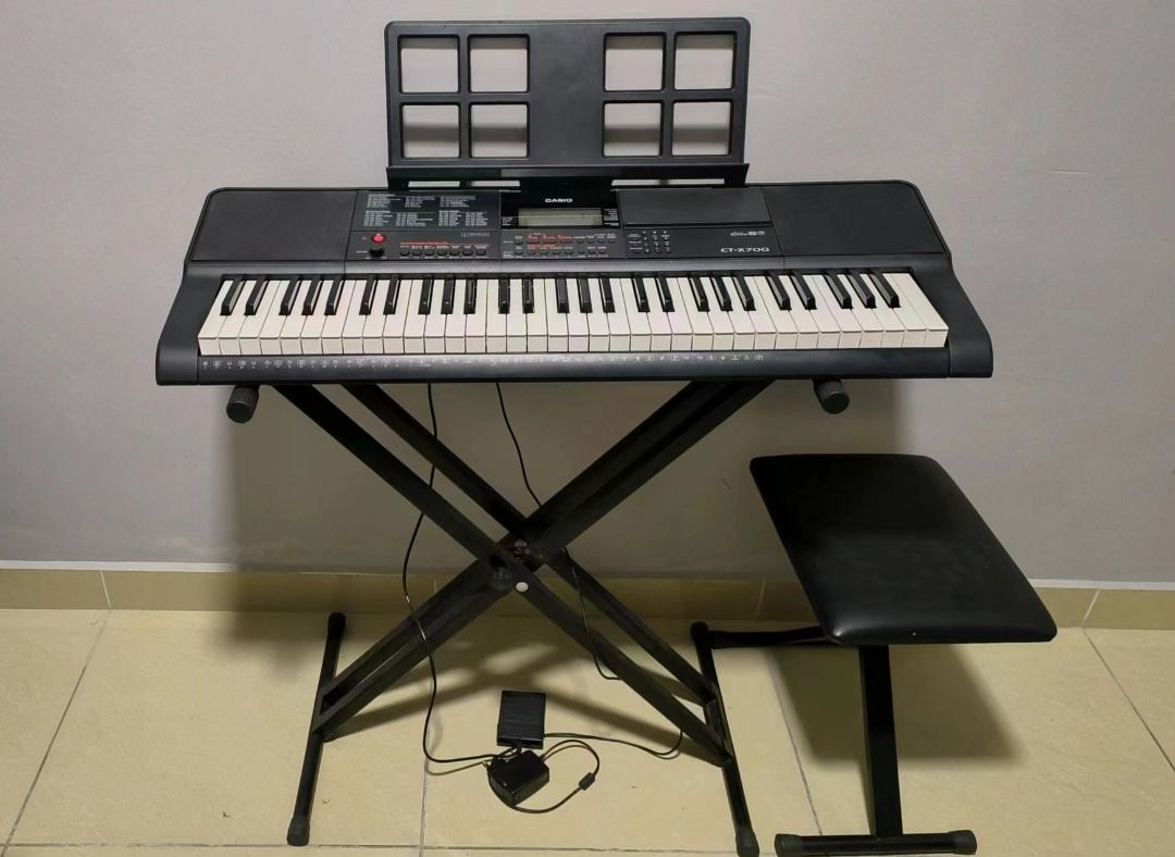 Casio ctx700 discount weighted keys
