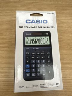 Casio J-120F calculator 計數機 計算機