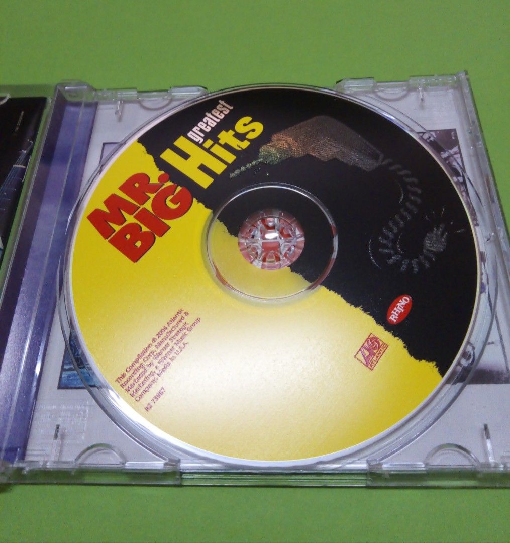 CD MR BIG GREATEST HITS ALBUM 2004 HARD ROCK ERIC MARTIN Hobbies 