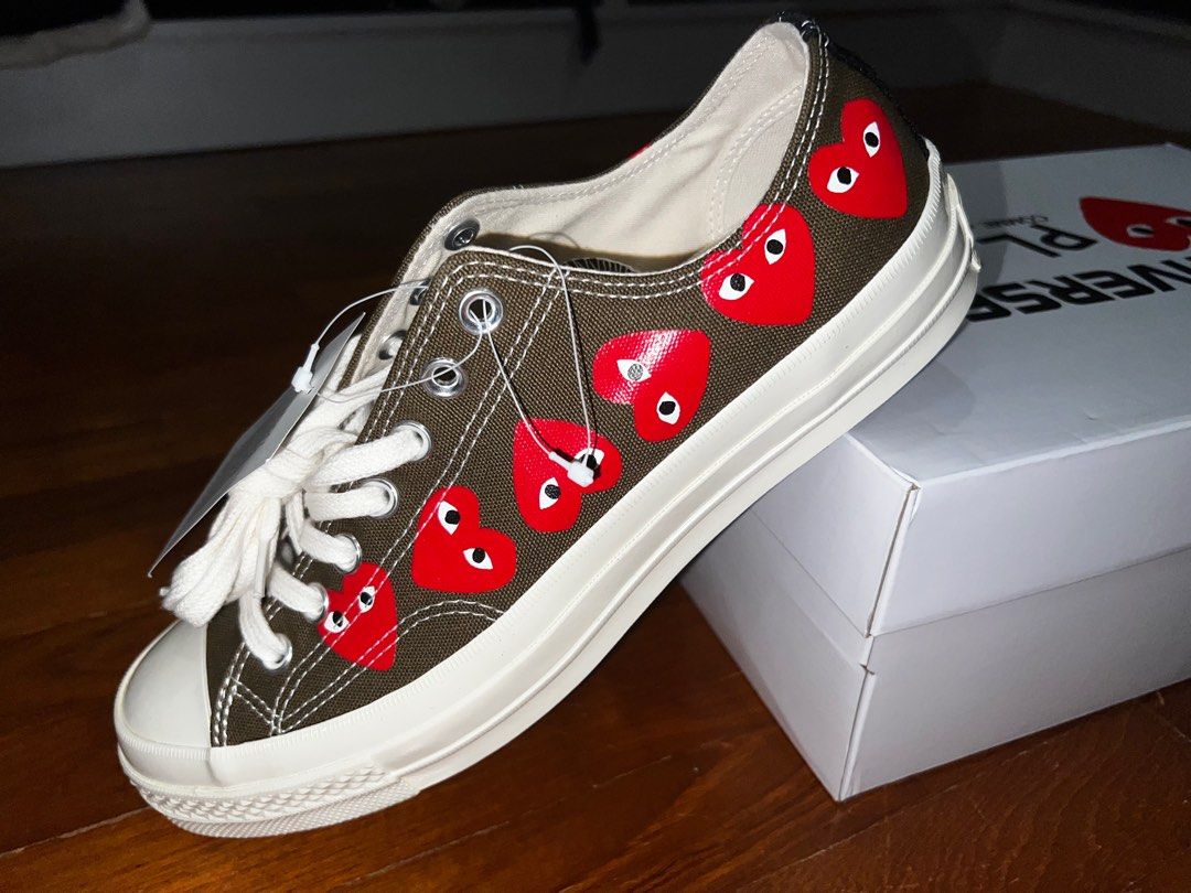 CDG x Converse Luxury Sneakers Footwear on Carousell