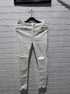CELANA JEANS ZARA PUTIH D2