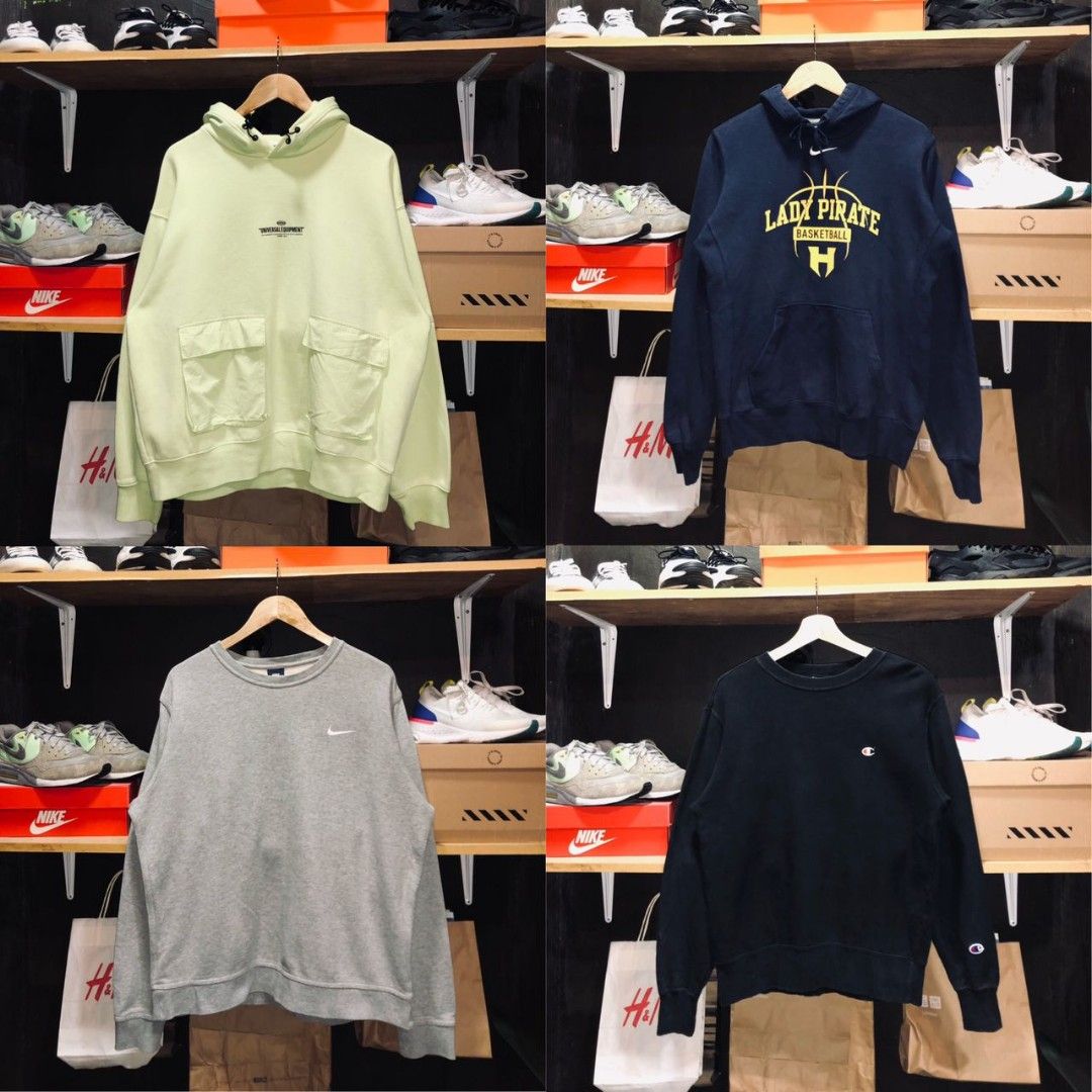 Nike x sales champion hoodie