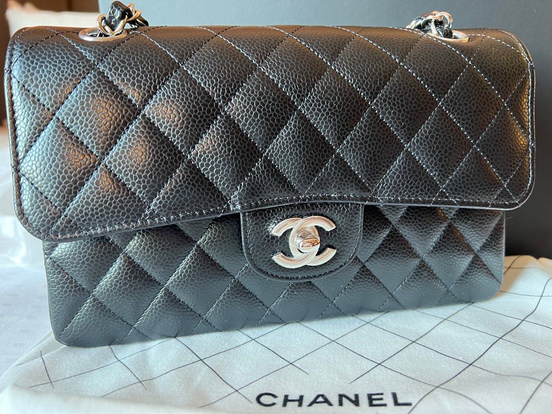BELOW RETAIL PRICE Chanel CF Black small in SHW Luxury Bags Wallets on Carousell