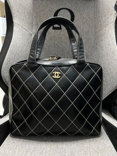 Chanel Wild Stitch Tote, Luxury, Bags & Wallets on Carousell