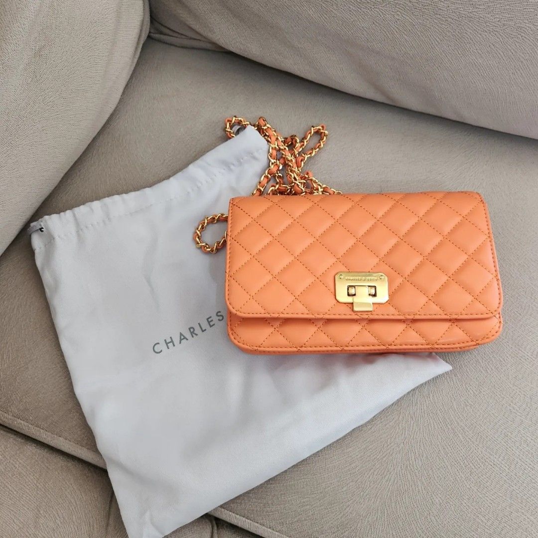 Charles & Keith Small Sling Bag, Women's Fashion, Bags & Wallets, Purses &  Pouches on Carousell