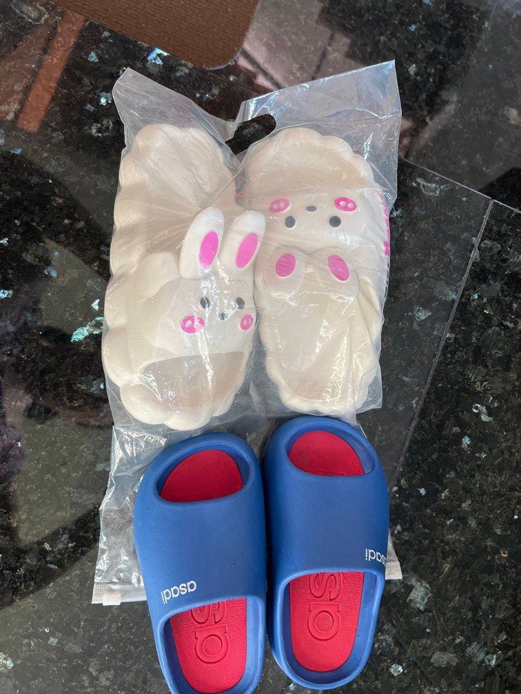 Children Slippers x 2 pairs Babies Kids Going Out Other