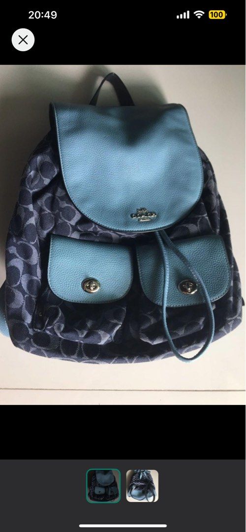 Coach backpack from Japan Women s Fashion Bags Wallets Backpacks on Carousell