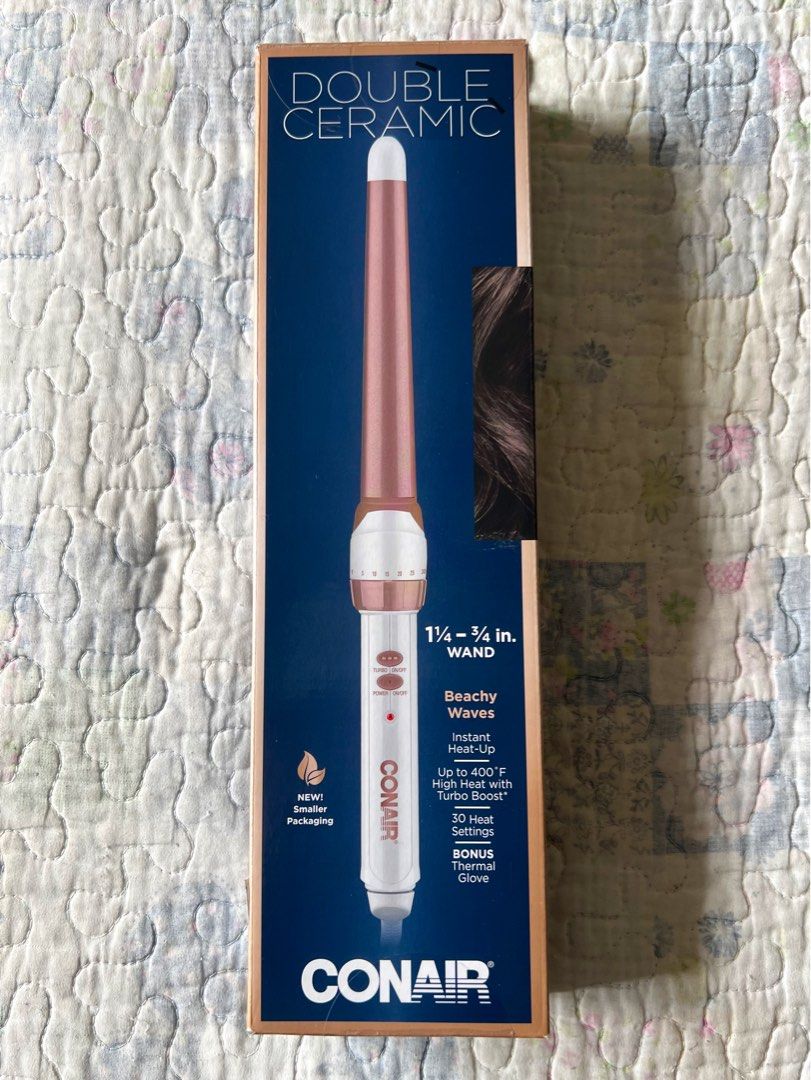 Double ceramic deals conair wand
