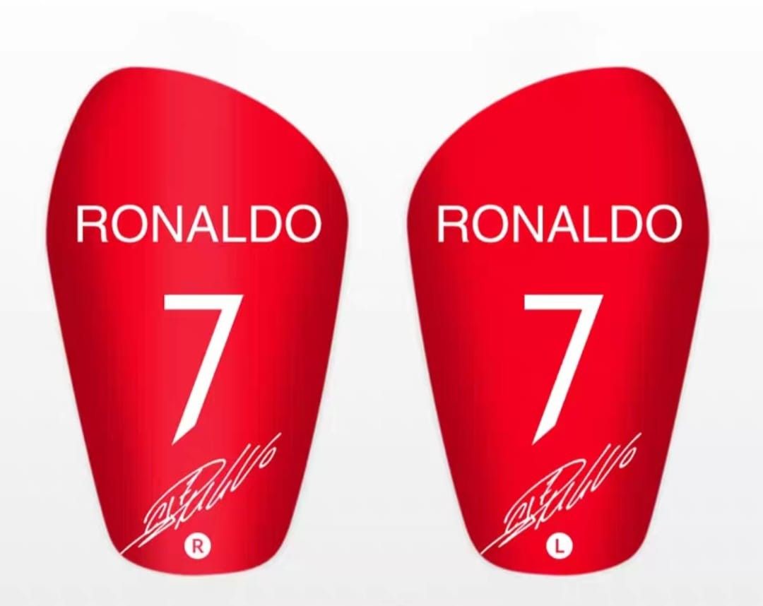 CRISTIANO RONALDO Soccer Shin Guards, Sports Equipment, Sports & Games