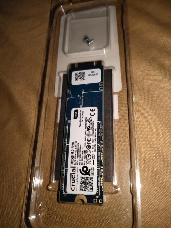Crucial MX500 500GB M.2 Type 2280 Internal SSD Computers Tech