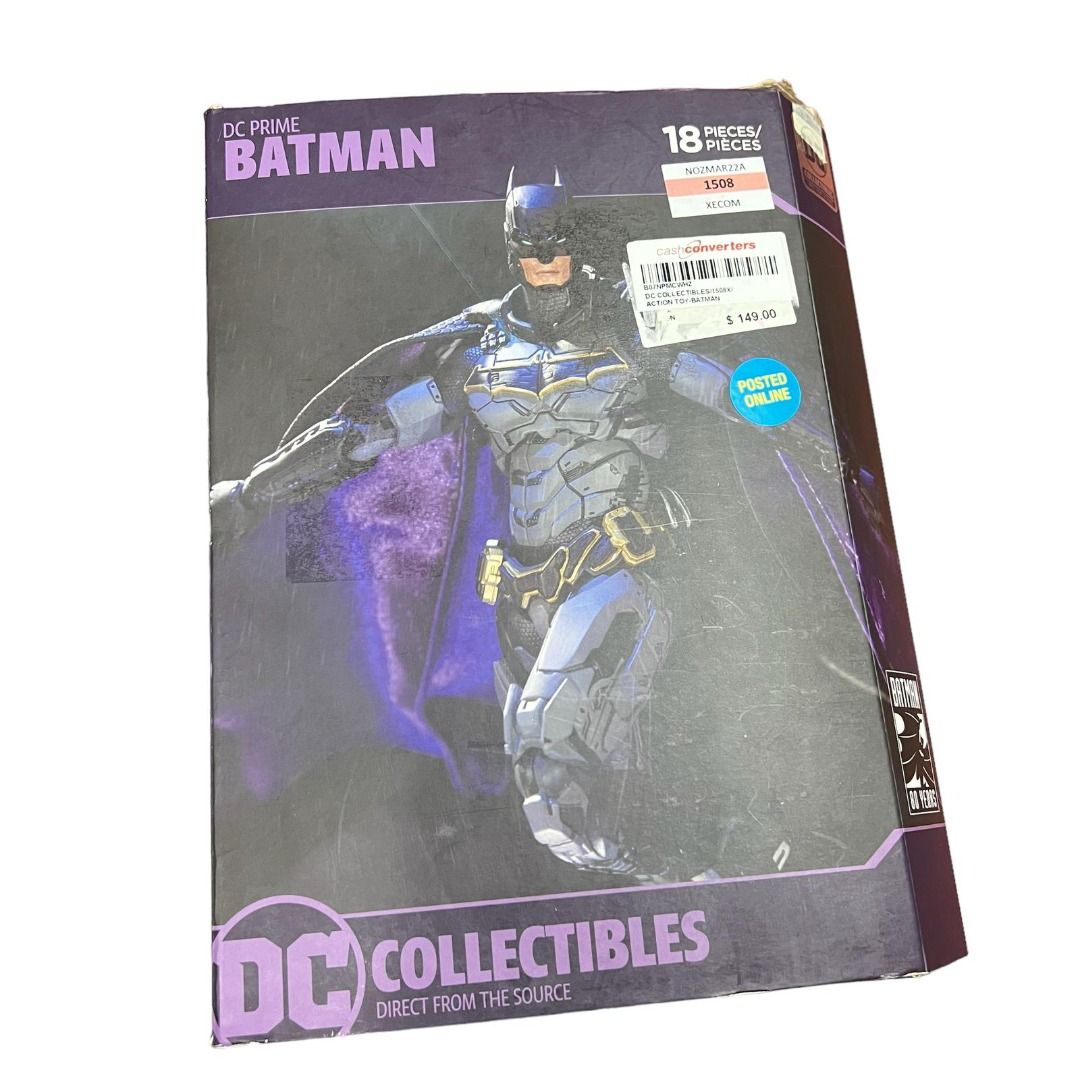 Dc prime shop batman action figure