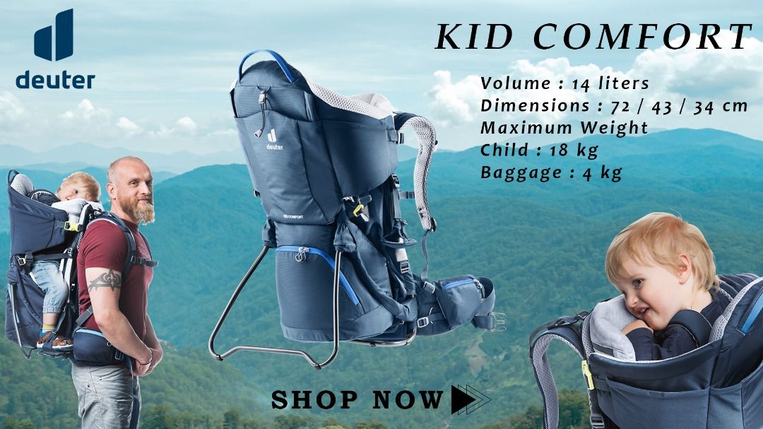 Deuter child carrier 2 new arrivals
