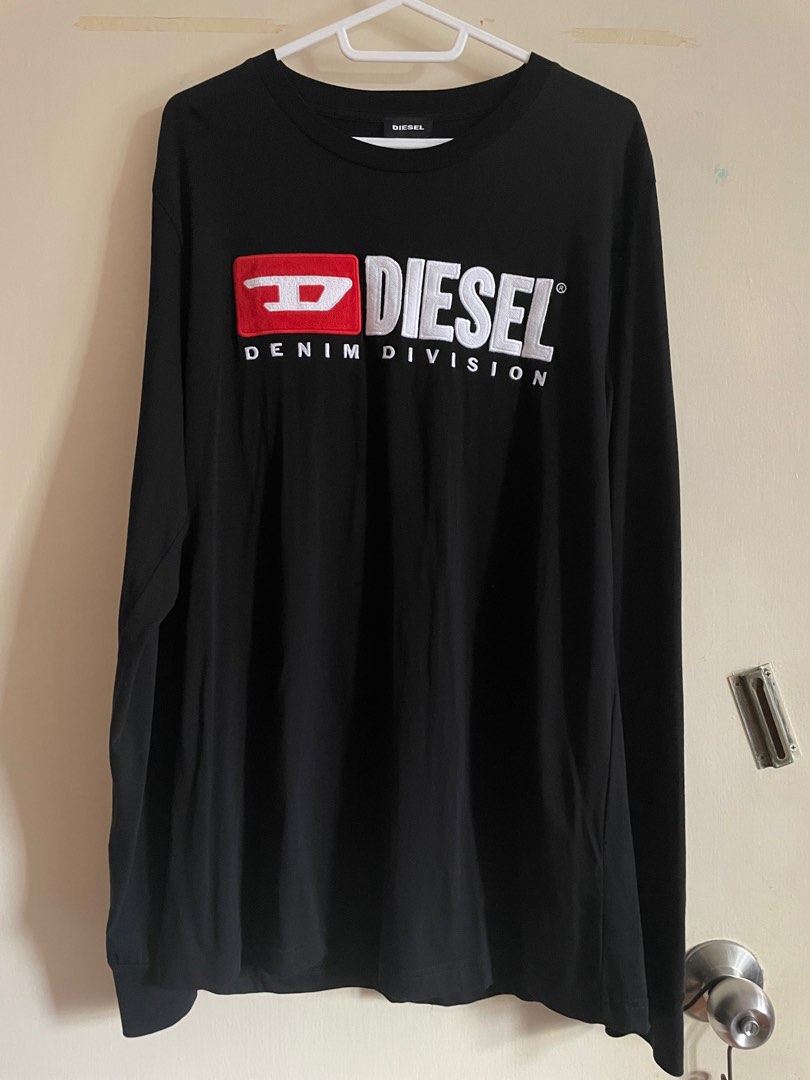 Diesel longsleeve Tee, 男裝, 上身及套裝, T-shirt、恤衫、有領衫