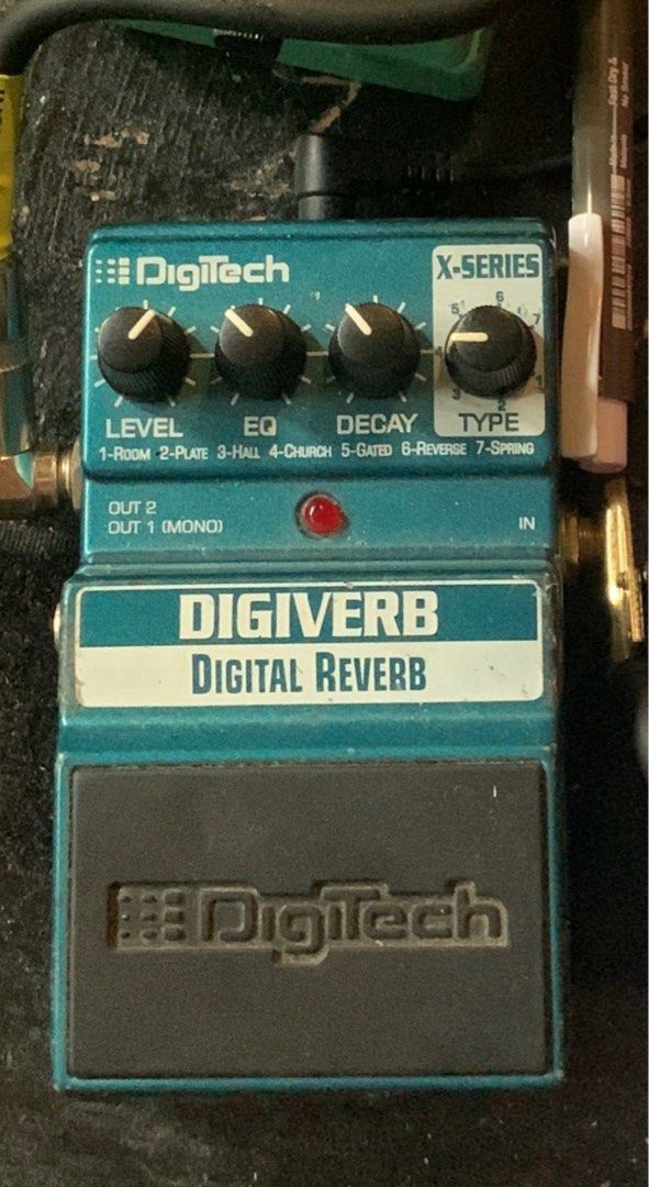 Digitech Digiverb Reverb Pedal, Hobbies & Toys, Music & Media