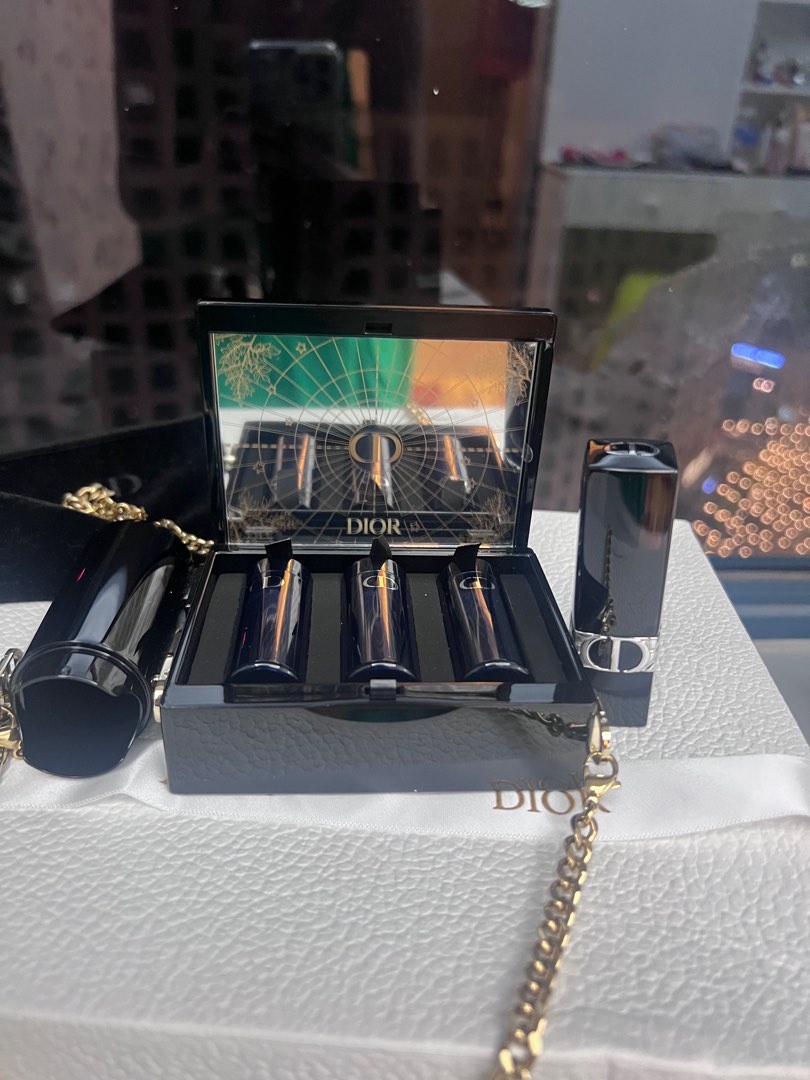 Dior lipstick set limited edition, Beauty & Personal Care, Face, Makeup