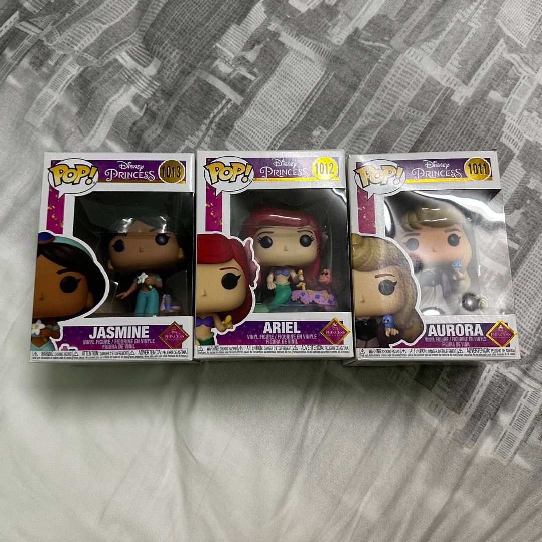 Disney Princess Funko Pop, Hobbies & Toys, Toys & Games on Carousell