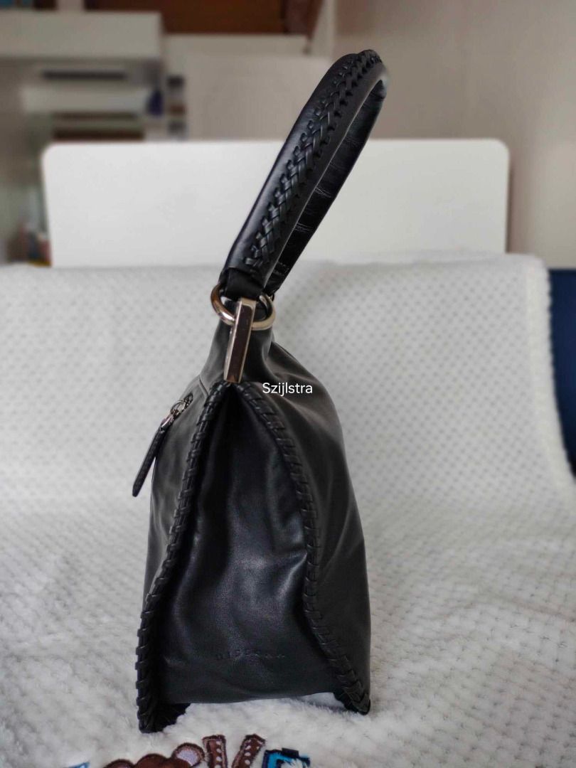 DISSONA, Bags, Dissona Black Patent Leather Shoulder Bag