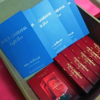 Dolce and Gabbana Vials