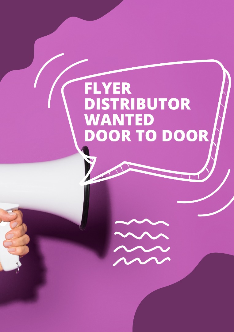 Door to door flyer distribution, Jobs, Internships & Others on Carousell