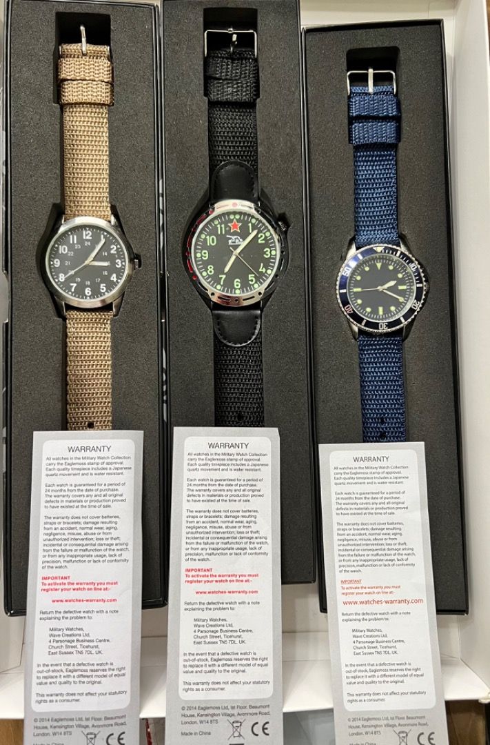 Eagle Moss Military Watches Luxury Watches on Carousell