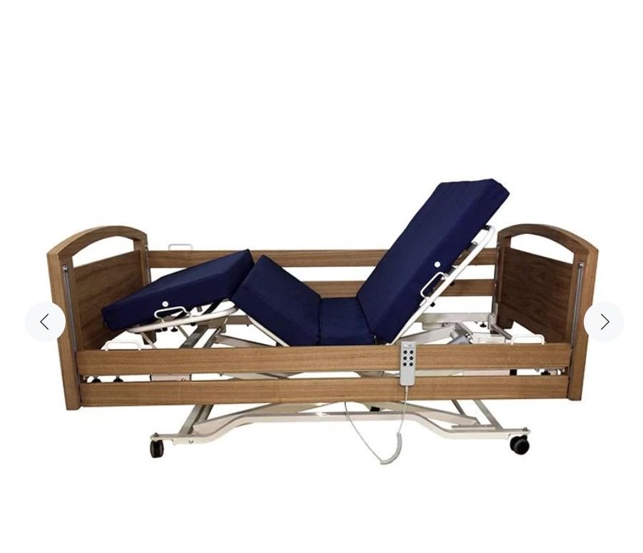 Electric Wooden Hospital Bed (LifeLine), Furniture & Home Living