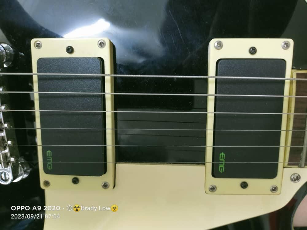 EMG Kirk Hammett Bone Breaker Signature Pickup Set With Custom Wiring