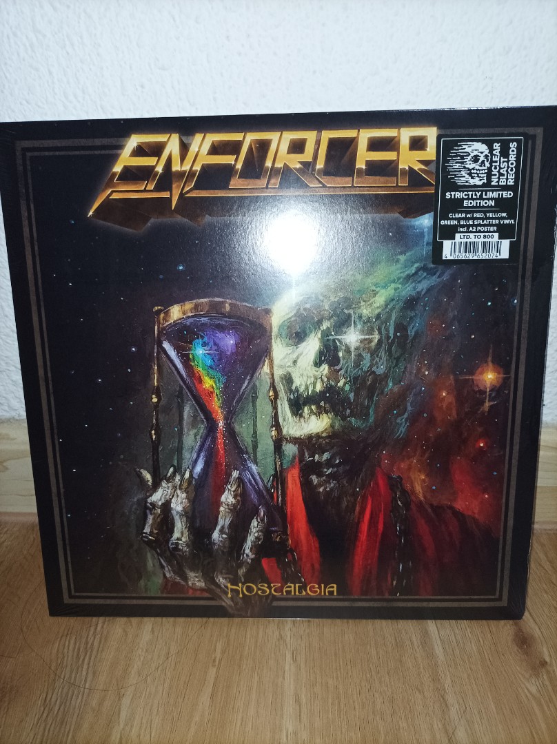 ENFORCER - Nostalgia GOLD VINYL - LP