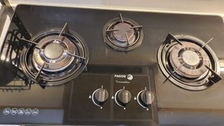 Fagor 3 burner stove built in
