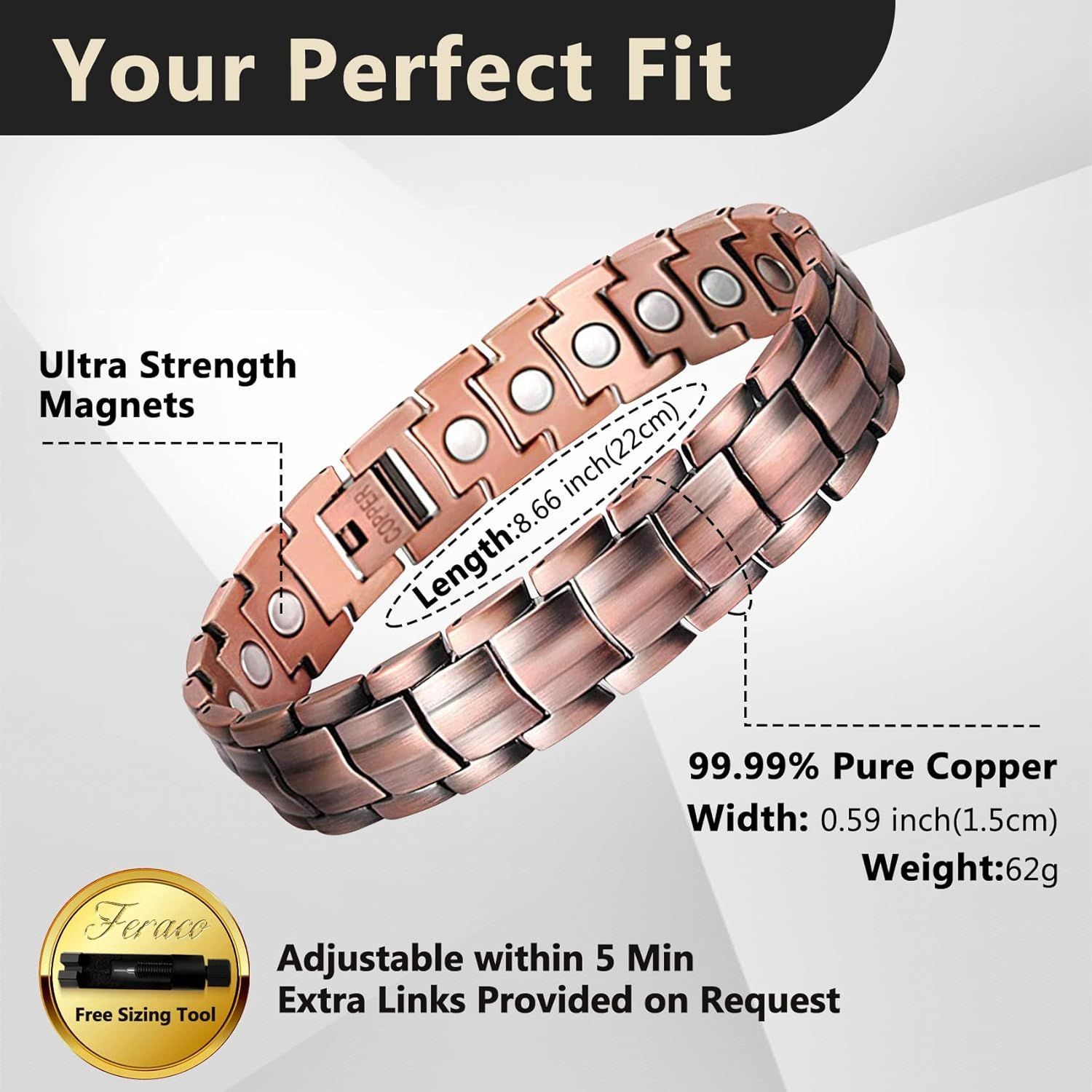 Pure magnetic bracelets online