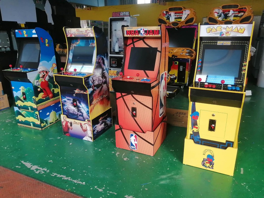 🕹️Fighting Arcade Machine Pacman Nba Super Mario Street Fighter, Video ...