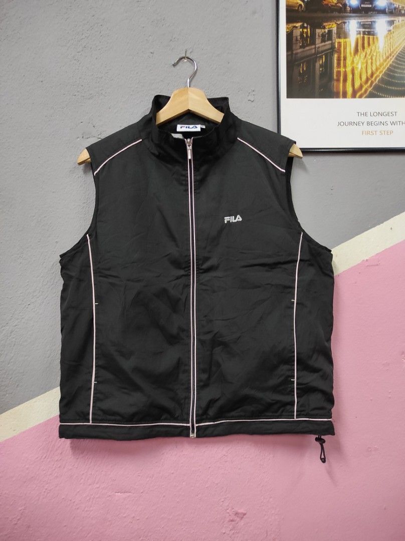 Fila sleeveless jacket new arrivals