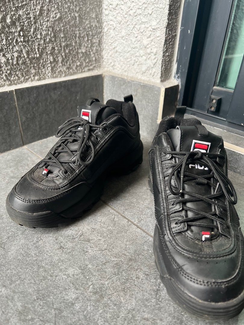 Fila disruptor 2 outlet all black mens