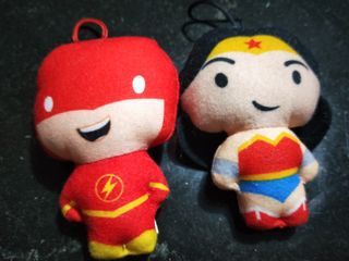 Flash & Wonder Woman Soft Toys