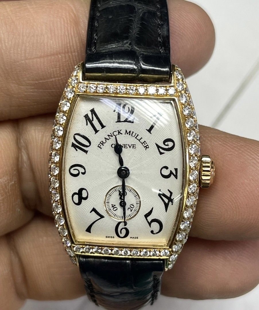 Franck muller curvex ladies outlet watch