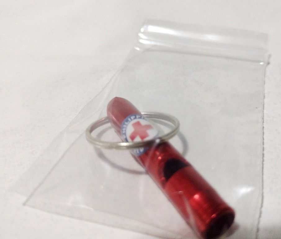 FREE Philippine Red Cross Emergency Whistle, Free Items on Carousell
