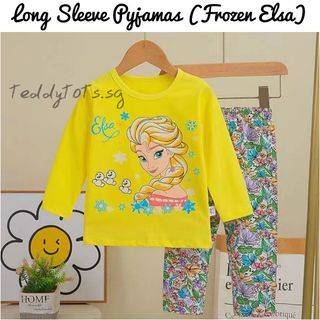 Frozen Kids Pyjamas | Children long sleeve sleepwear | Cotton material INSTOCKS