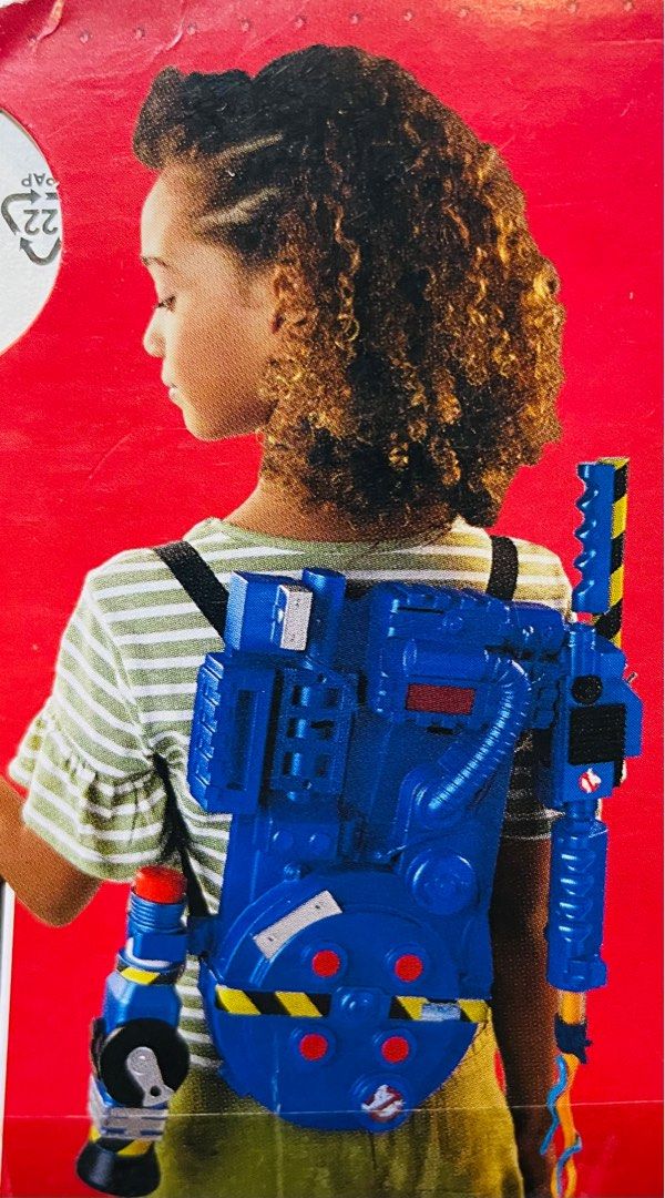 Ghost buster backback (Category: Action & Battle Toys) located in Makati City. Submitted by tomypom (Listing ID 1255963385, Image 1). Description: Authentic hasbro Ghost buster backback 499 pesos only!!!.