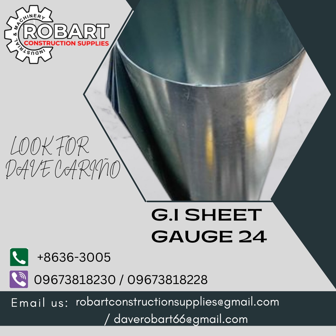 G.I SHEET GAUGE 24, Commercial & Industrial, Construction Tools