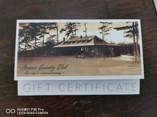 Gift Certificate
