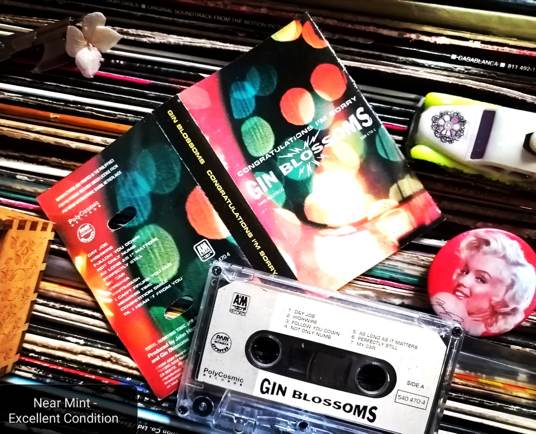 Gin Blossoms Congratulations I'm Sorry Cassette Tape Original Cassette