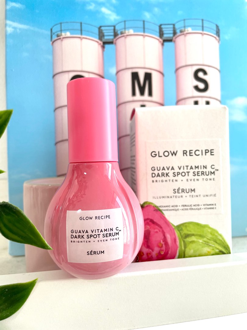 Glow Recipe Guava Vitamin C dark spot serum 30ml, Beauty & Personal