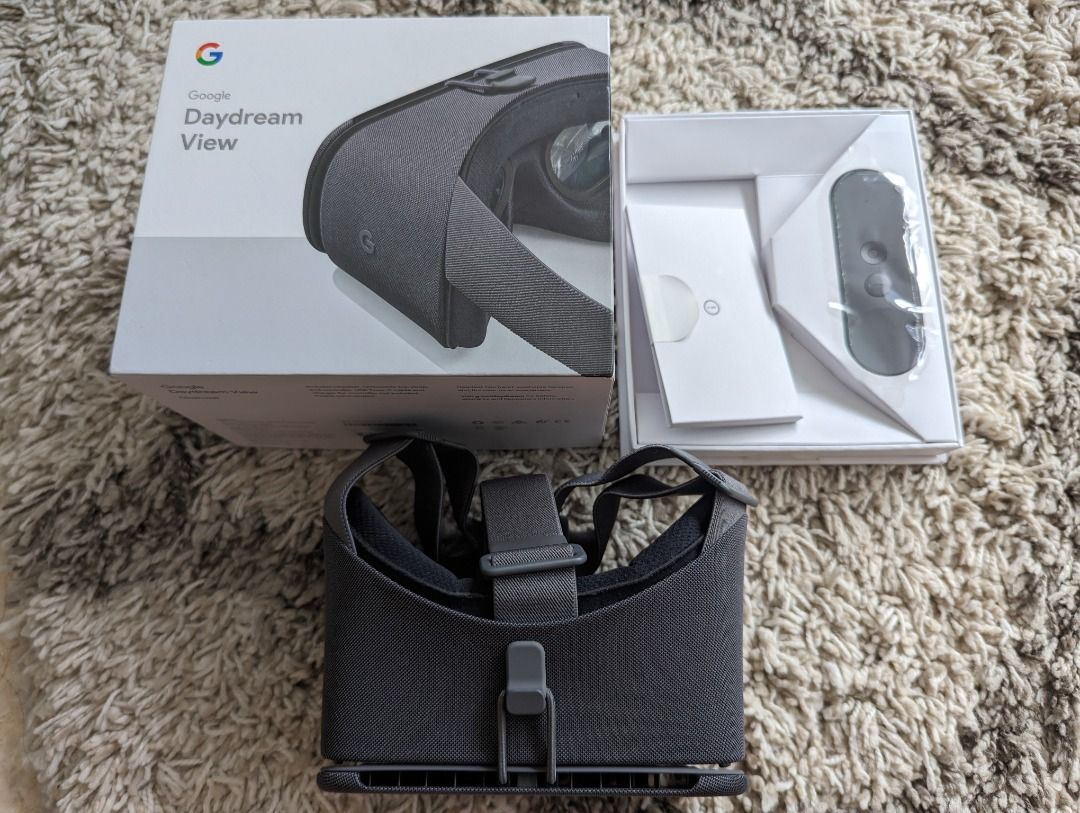 Google Daydream View 2nd Gen Virtual Reality Headset, Mobile